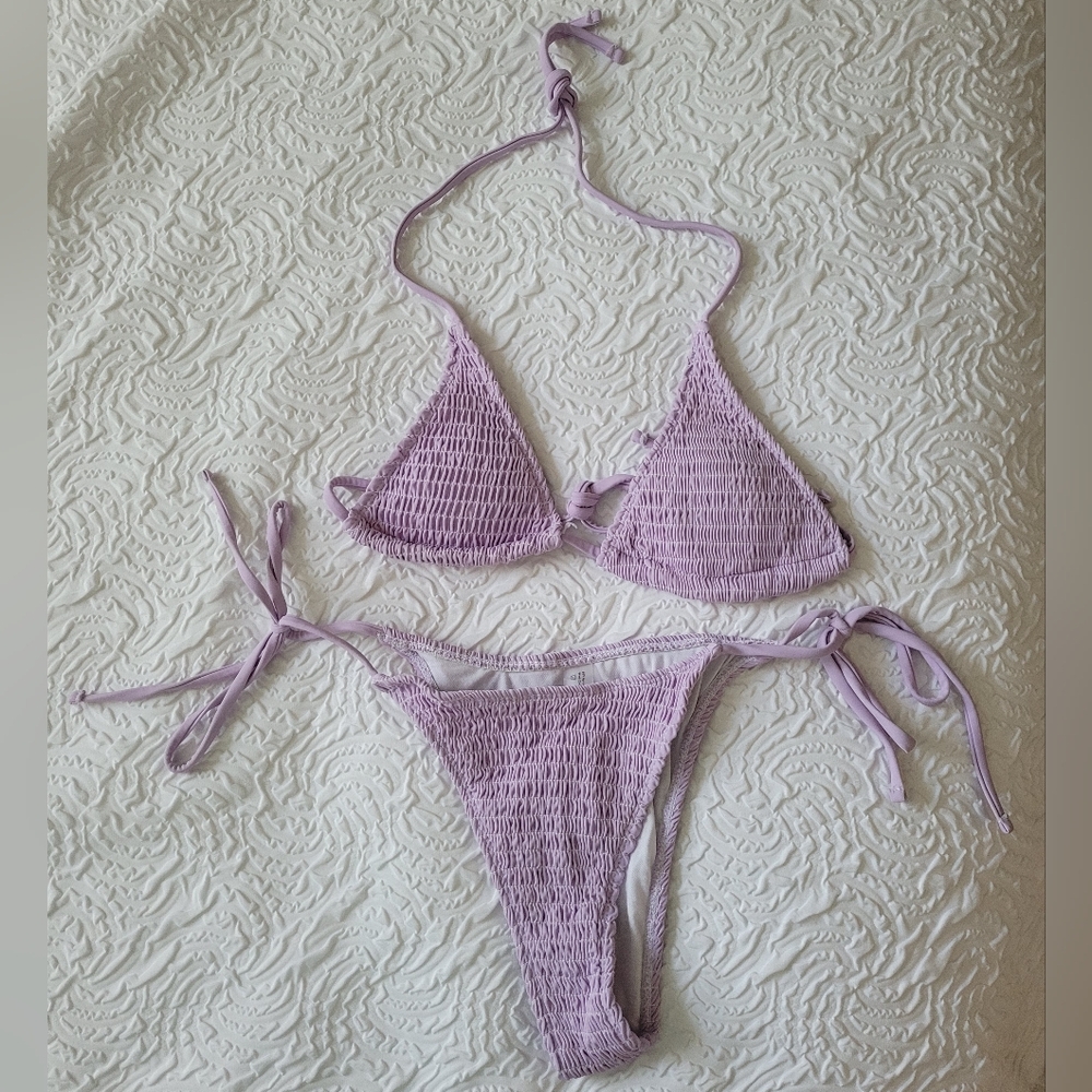 Purple Bikini Sz Medium set